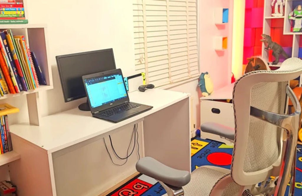 Bürostuhl mit Netzrücken oder Polster