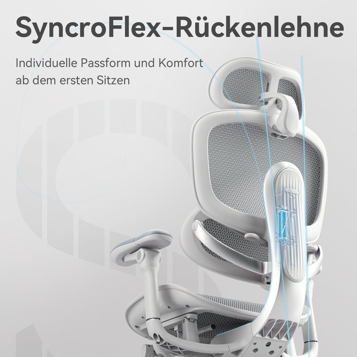 Doro C300 Ultra V2 Zero-Gravity Ganzkörper-adaptiver ergonomischer Stuhl