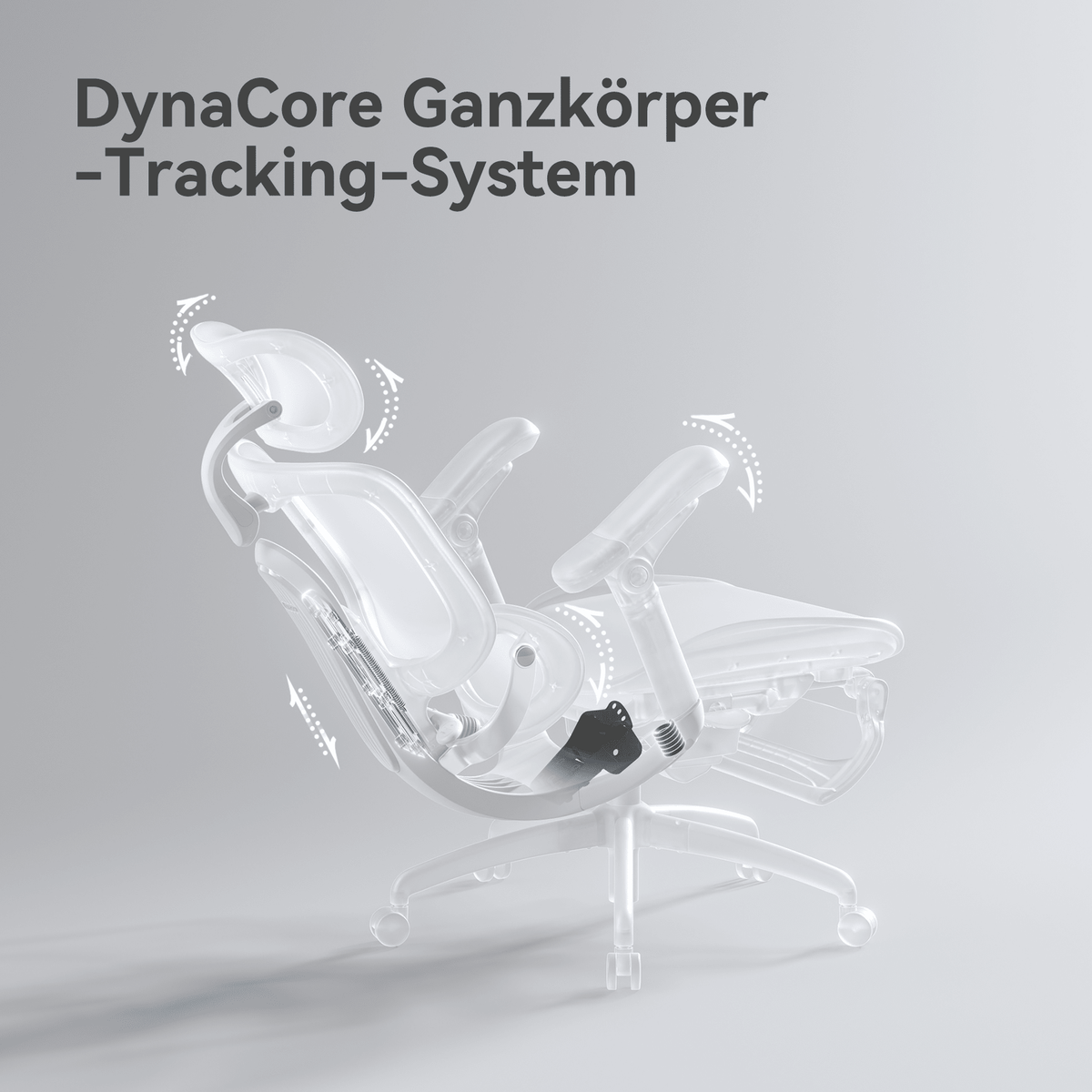 Doro C300 Ultra V2 Zero-Gravity Ganzkörper-adaptiver ergonomischer Stuhl