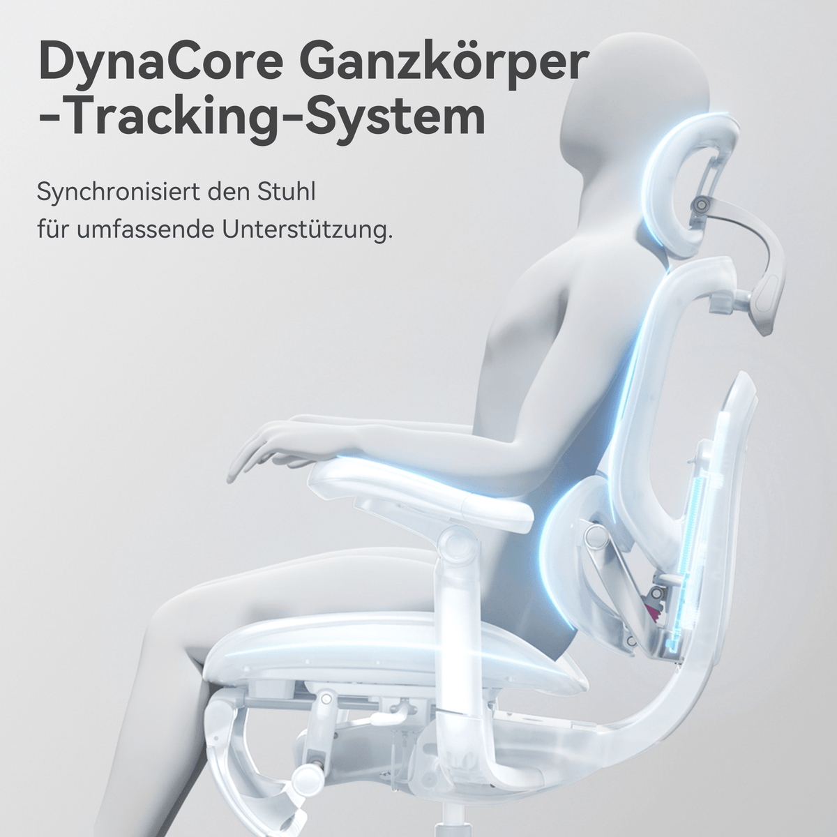 Doro C300 Ultra V2 Zero-Gravity Ganzkörper-adaptiver ergonomischer Stuhl