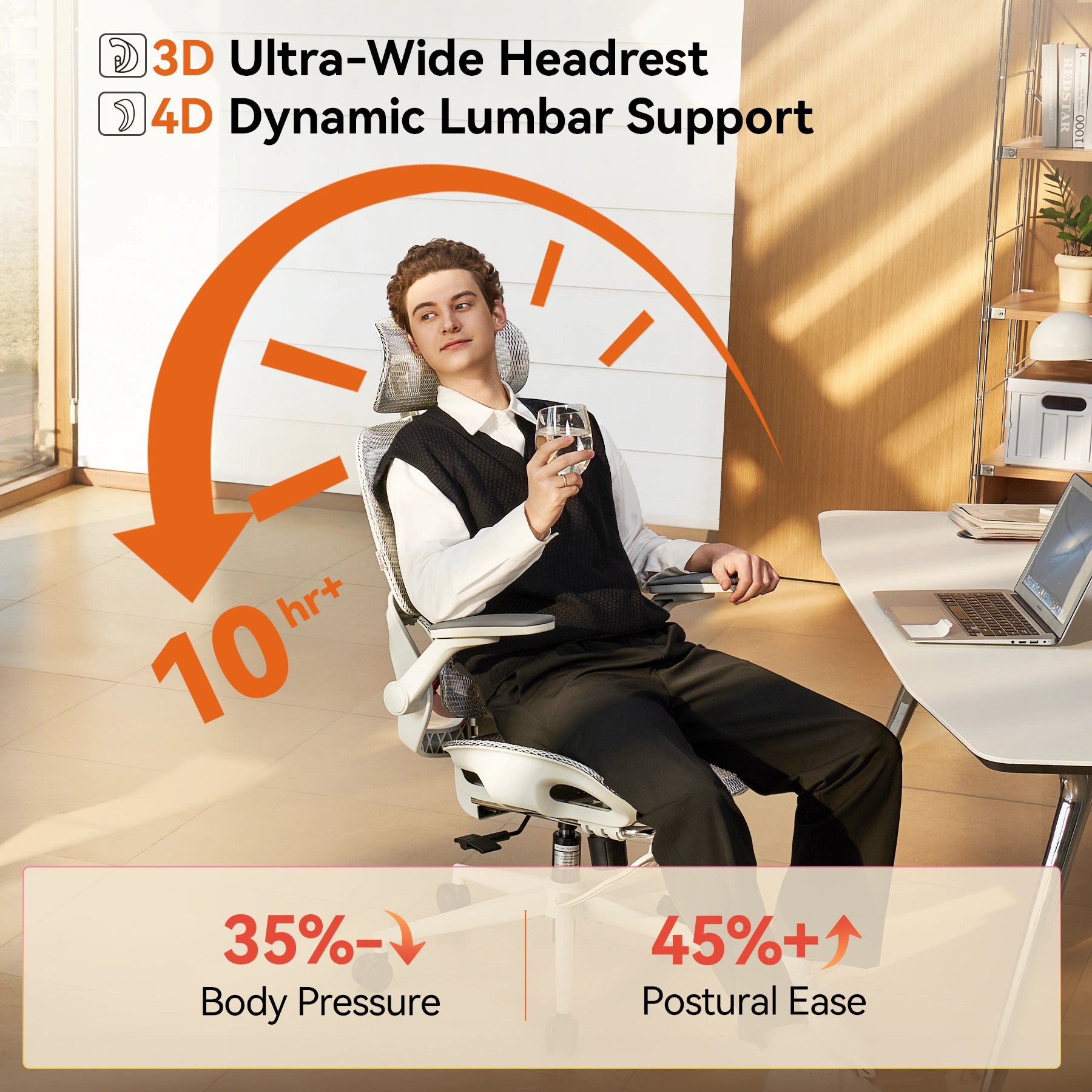 Sihoo B100 Pro Ergonomischer Bürostuhl