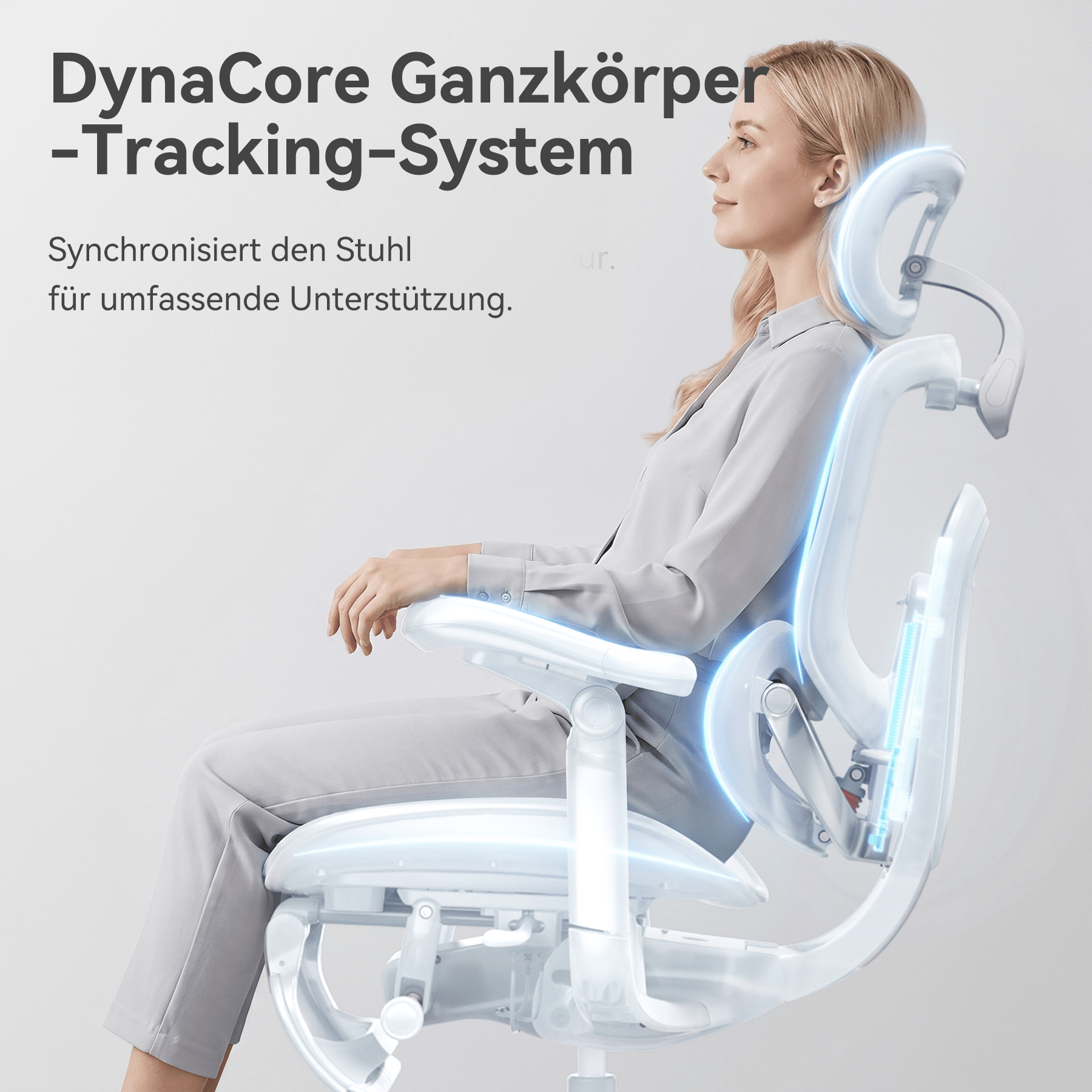 Doro C300 Ultra V2 Zero-Gravity Ganzkörper-adaptiver ergonomischer Stuhl