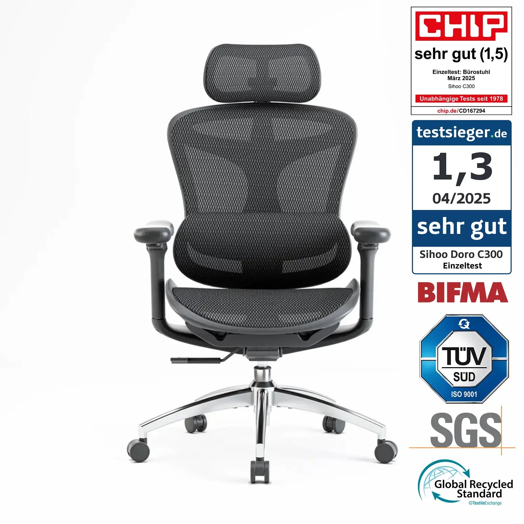 Doro C300 Ergonomischer Bürostuhl