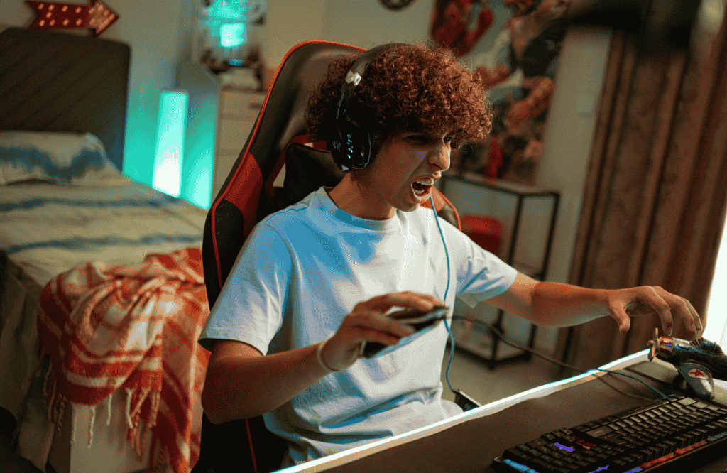 Gaming-Siege und Wirbelsäulenverletzungen
