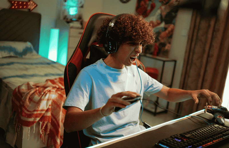 Gaming-Siege und Wirbelsäulenverletzungen
