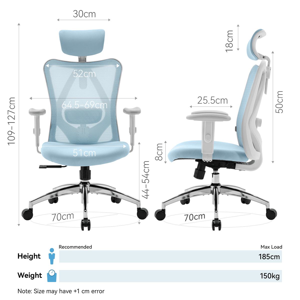 M18 Classic Ergonomischer Bürostuhl